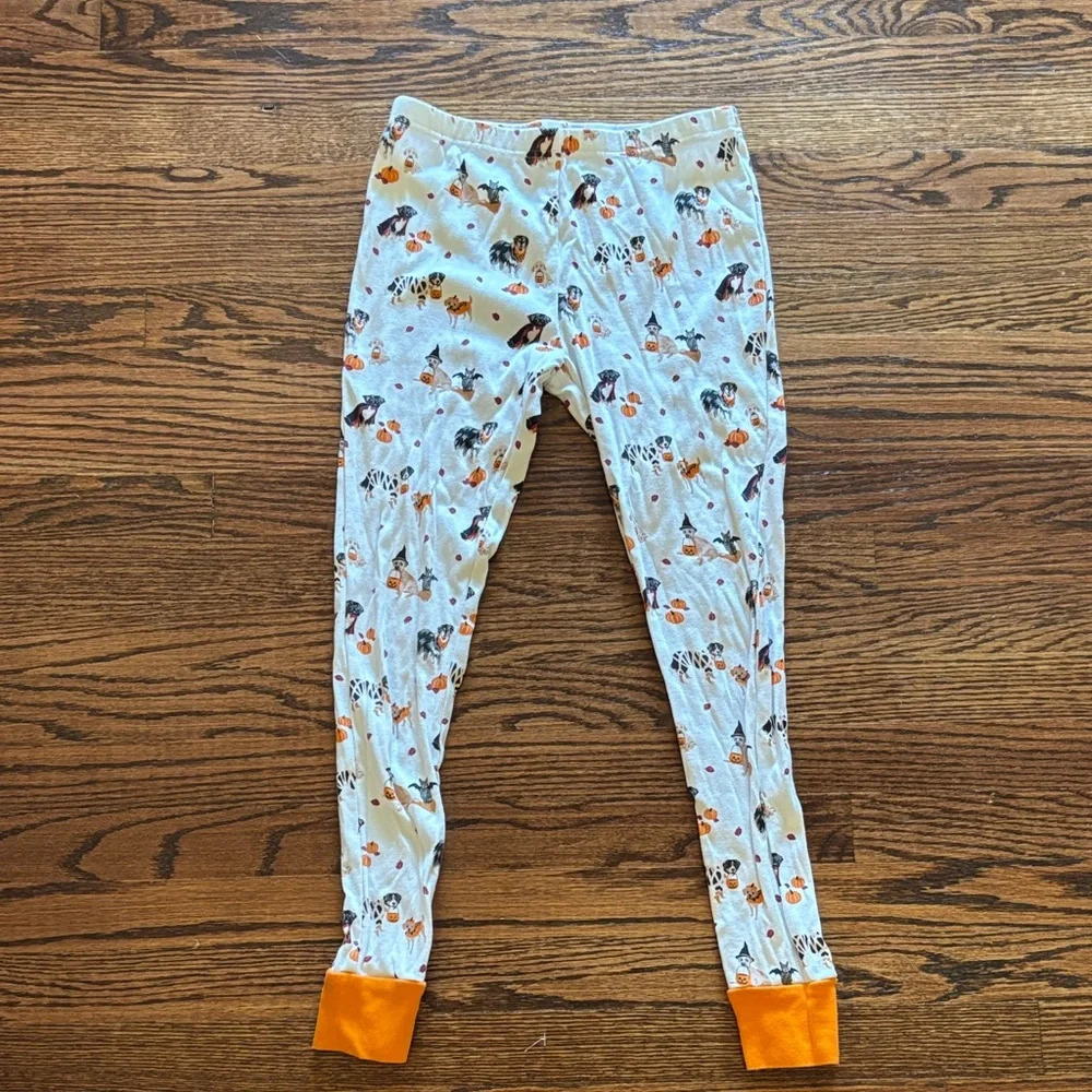 Lands End Halloween Dogs Kids Pajama Bottom, Size 14